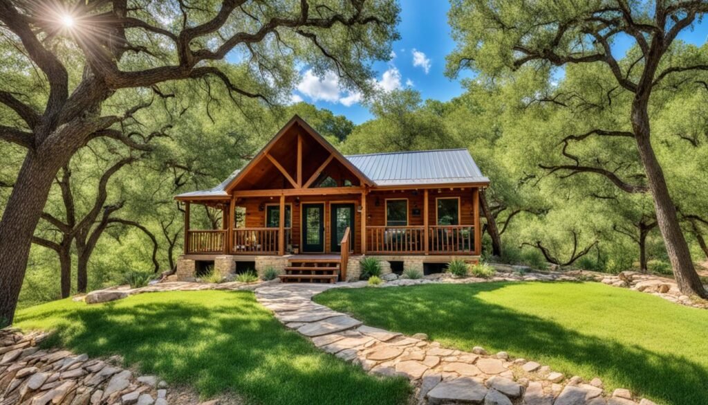 airbnb cabin canyon lake tx