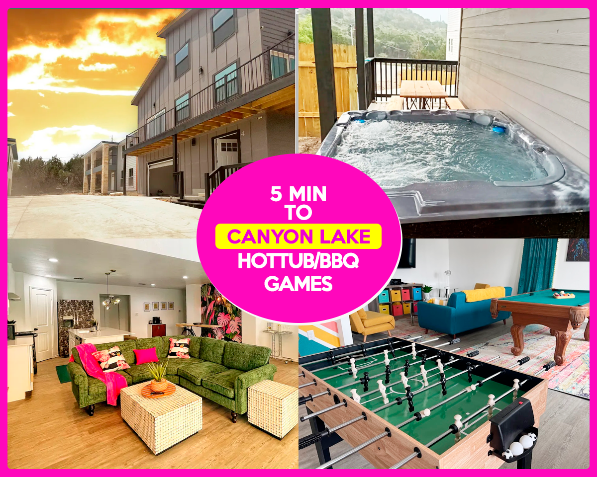 Canyon Lake Best Vacation Home Next To The Lake family vacations