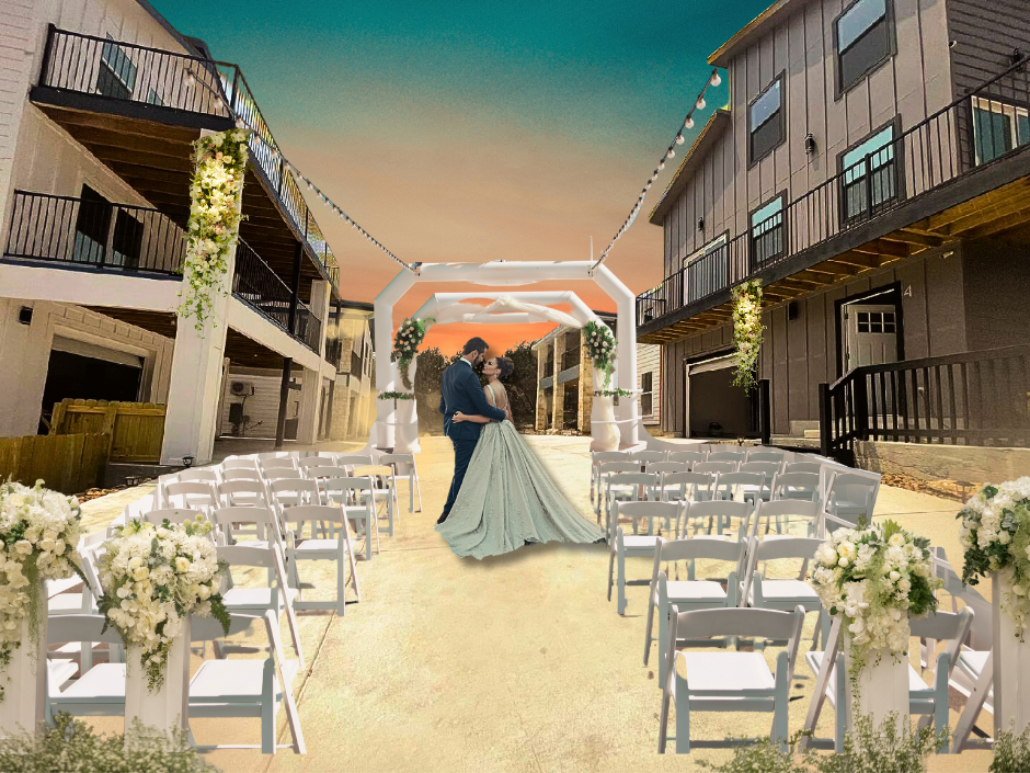 Charming Outdoor Wedding at Stay at Canyon Lake: A Perfect Sunset Ceremony