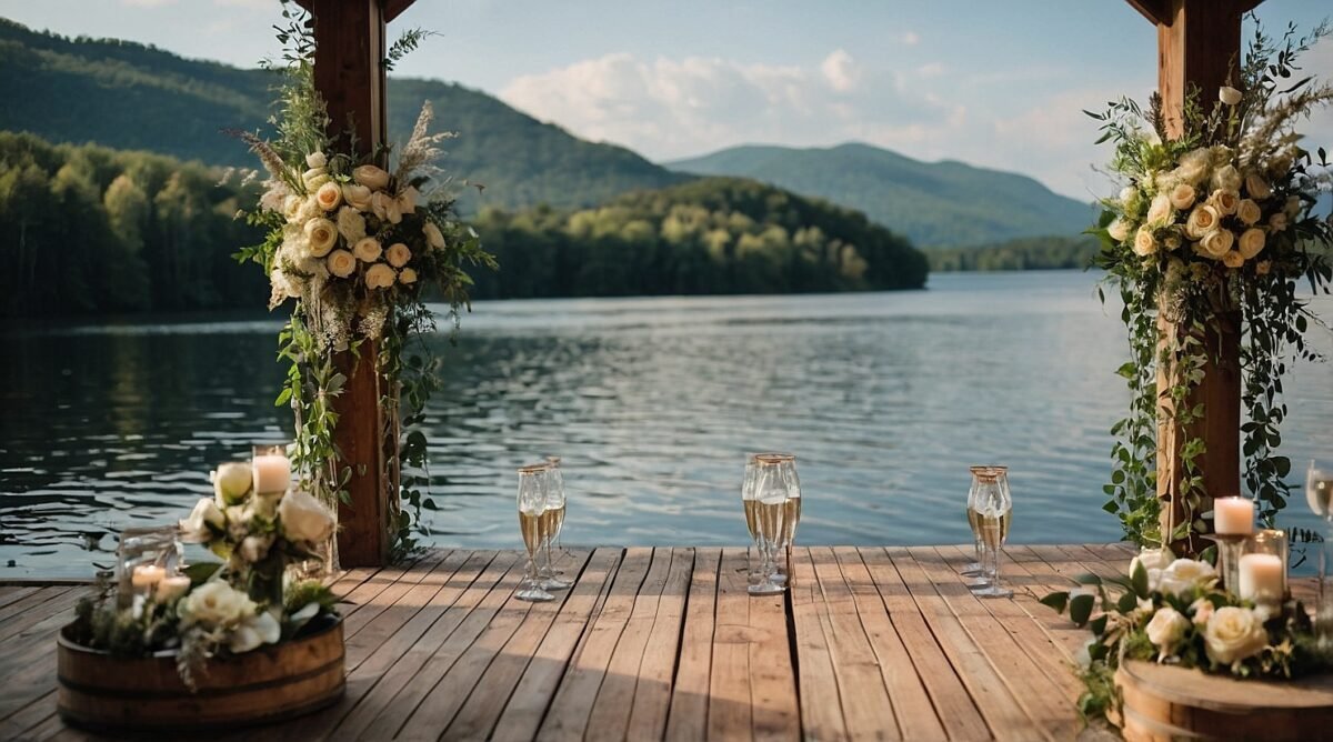 Leonardo Kino XL Rustic Elegant Wedding decorations with Lake 3 e1734801088442